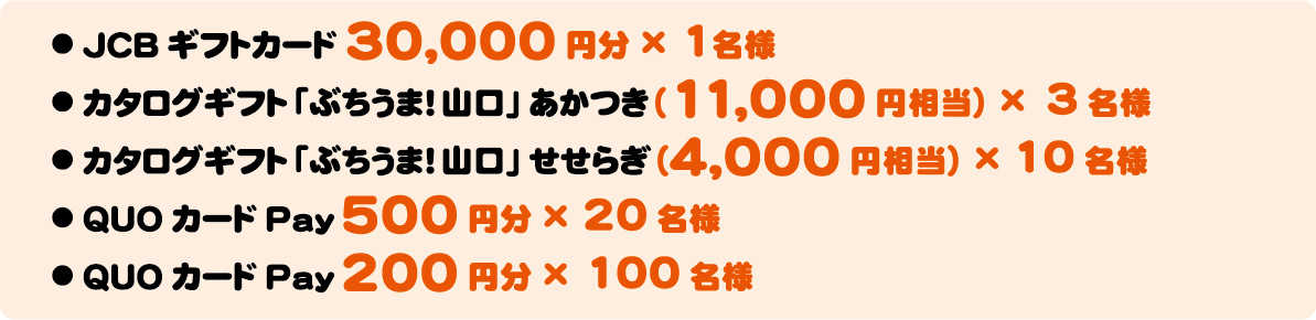 景品内容